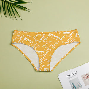 King YAHWEH Luxe III Women's Low Waist Panties