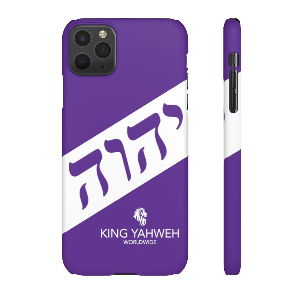 King YAHWEH Worldwide Tetra 3.0 Purple Phone Case