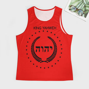 KING YAHWEH (BUILD-UP) Men's Vest Tank Top
