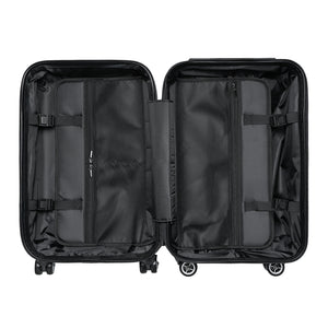 King YAHWEH Tetra - Carry-On Suitcase (Black & Fire Red)
