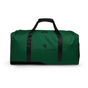 King Yahweh Worldwide Classic 2.0 Duffle Bag Forest Green & Black)