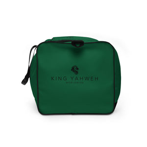 King Yahweh Worldwide Classic 2.0 Duffle Bag Forest Green & Black)