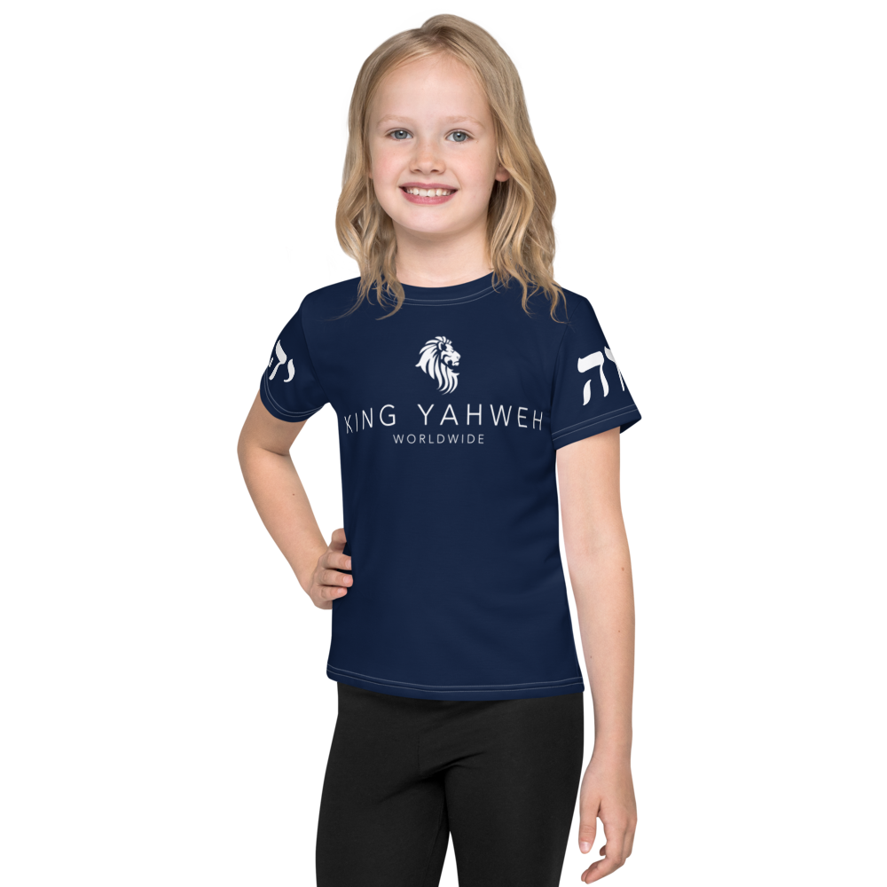 KING YAHWEH Worldwide Kids Crew Neck T-Shirt
