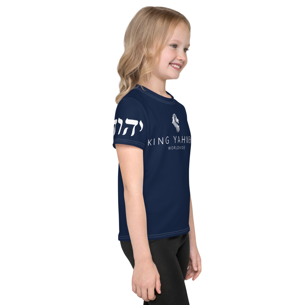 KING YAHWEH Worldwide Kids Crew Neck T-Shirt