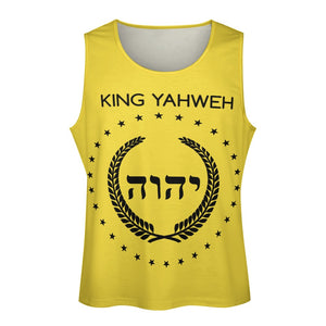 KING YAHWEH (BUILD-UP) Men's Vest Tank Top