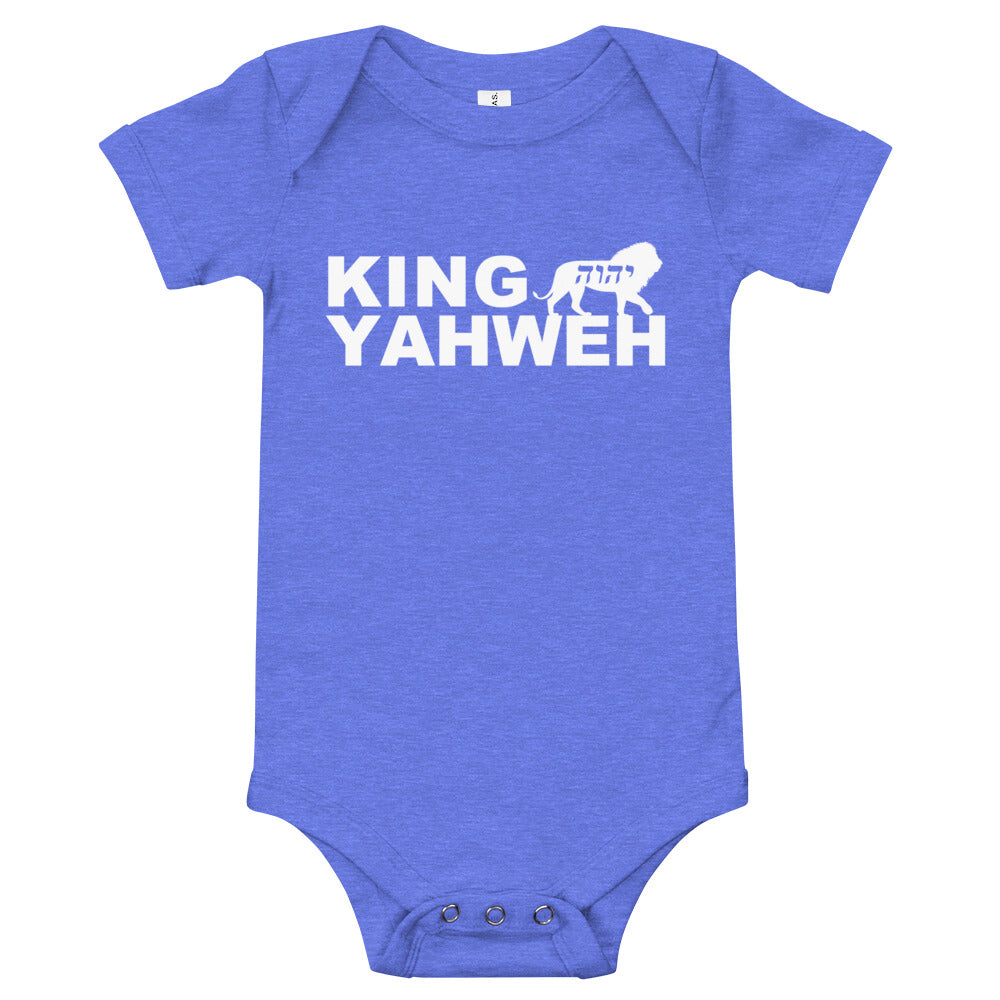 King YAHWEH Bold Baby short sleeve one piece