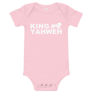 King YAHWEH Bold Baby short sleeve one piece