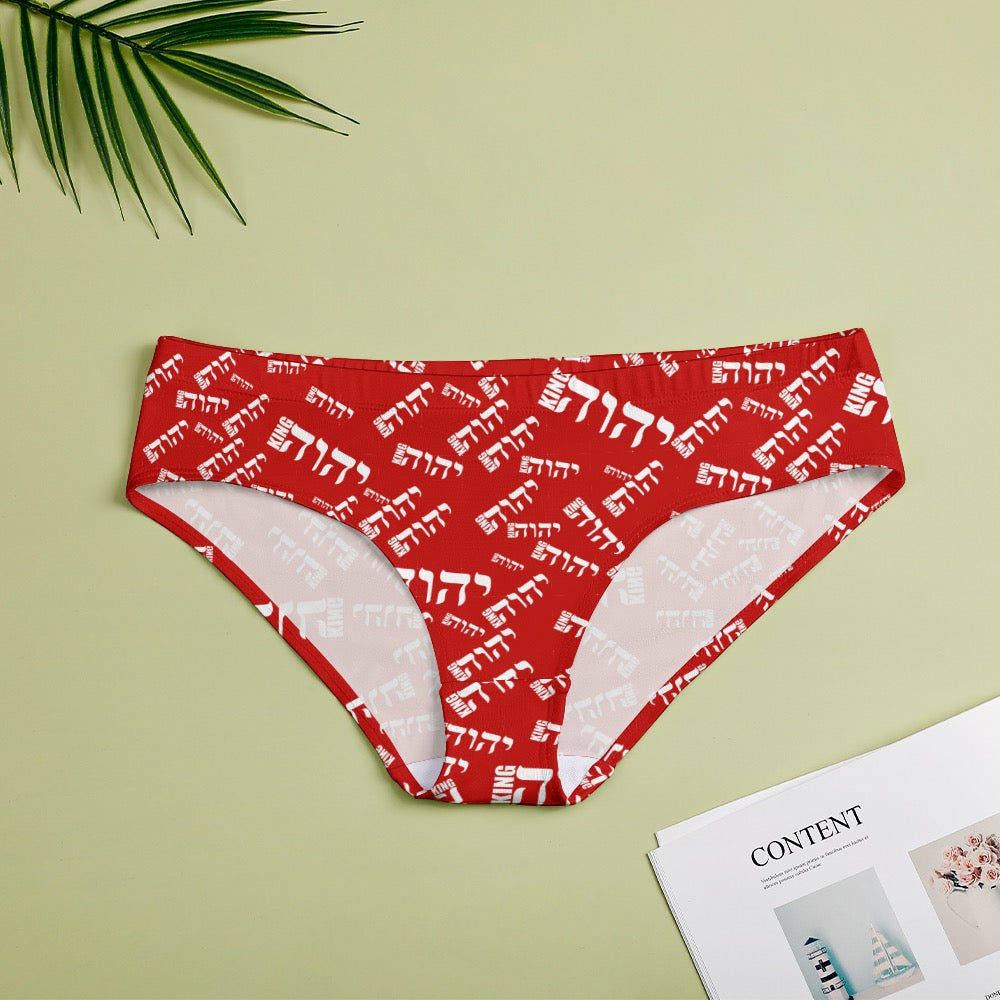 King YAHWEH Luxe III Women's Low Waist Panties