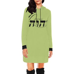 Queen YAHWEH 2.0 Women's  Hoodie Mini Dress