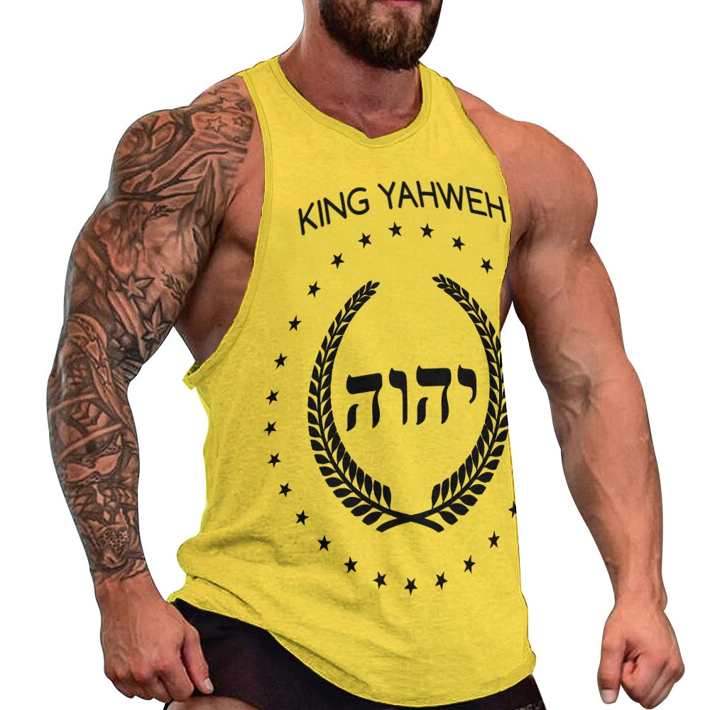 KING YAHWEH (BUILD-UP) Men's Vest Tank Top