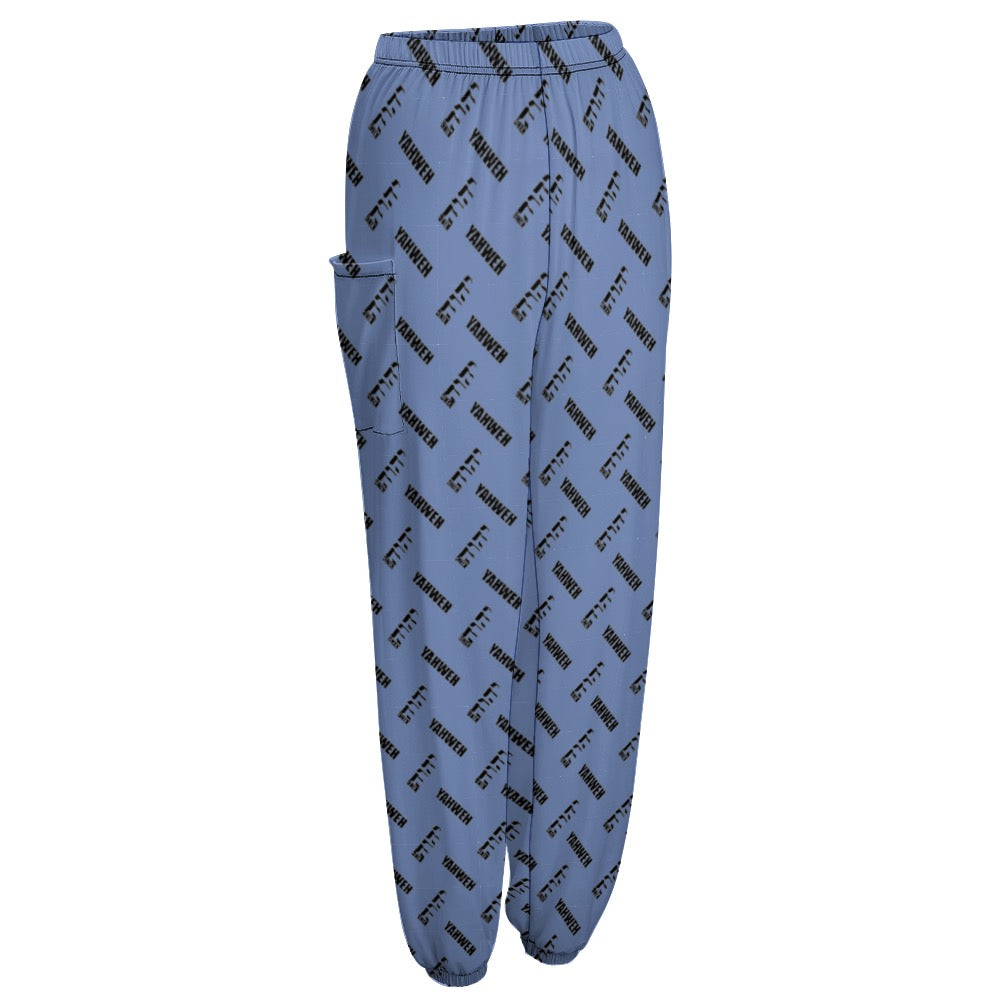 King YAHWEH Omni Womens Drawstring Casual Pants