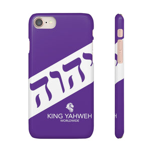 King YAHWEH Worldwide Tetra 3.0 Purple Phone Case