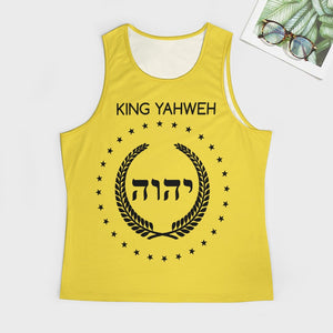 KING YAHWEH (BUILD-UP) Men's Vest Tank Top