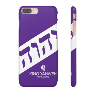 King YAHWEH Worldwide Tetra 3.0 Purple Phone Case