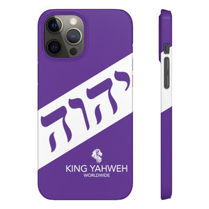 King YAHWEH Worldwide Tetra 3.0 Purple Phone Case