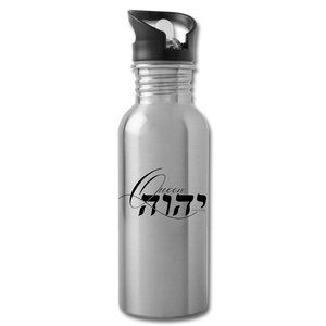 Queen YAHWEH Water Bottle - silver