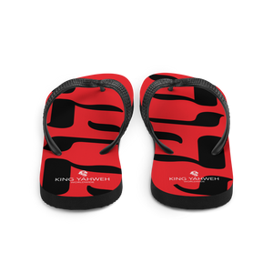 King Yahweh Tetra Flip-Flops (Navy)