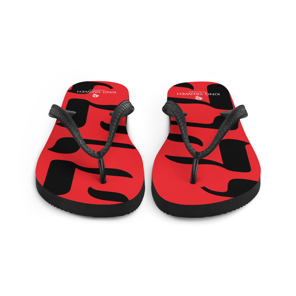 King Yahweh Tetra Flip-Flops (Navy)