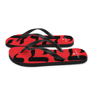 King Yahweh Tetra Flip-Flops (Navy)