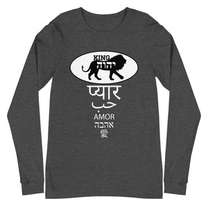 KING YAHWEH LOVE EXPRESSIONS - "Love Five Ways" Long Sleeve Tee