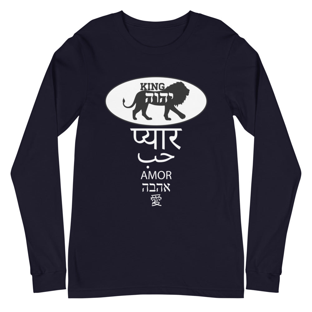 KING YAHWEH LOVE EXPRESSIONS - "Love Five Ways" Long Sleeve Tee