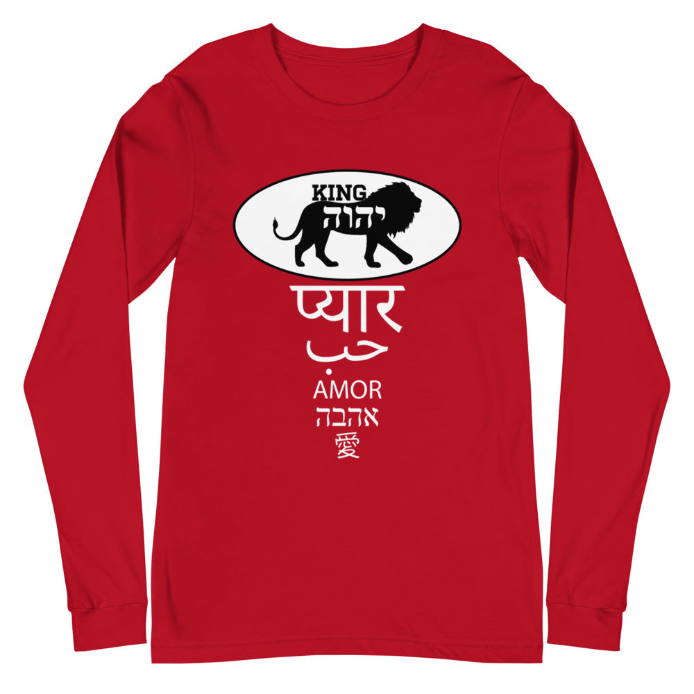 KING YAHWEH LOVE EXPRESSIONS - "Love Five Ways" Long Sleeve Tee