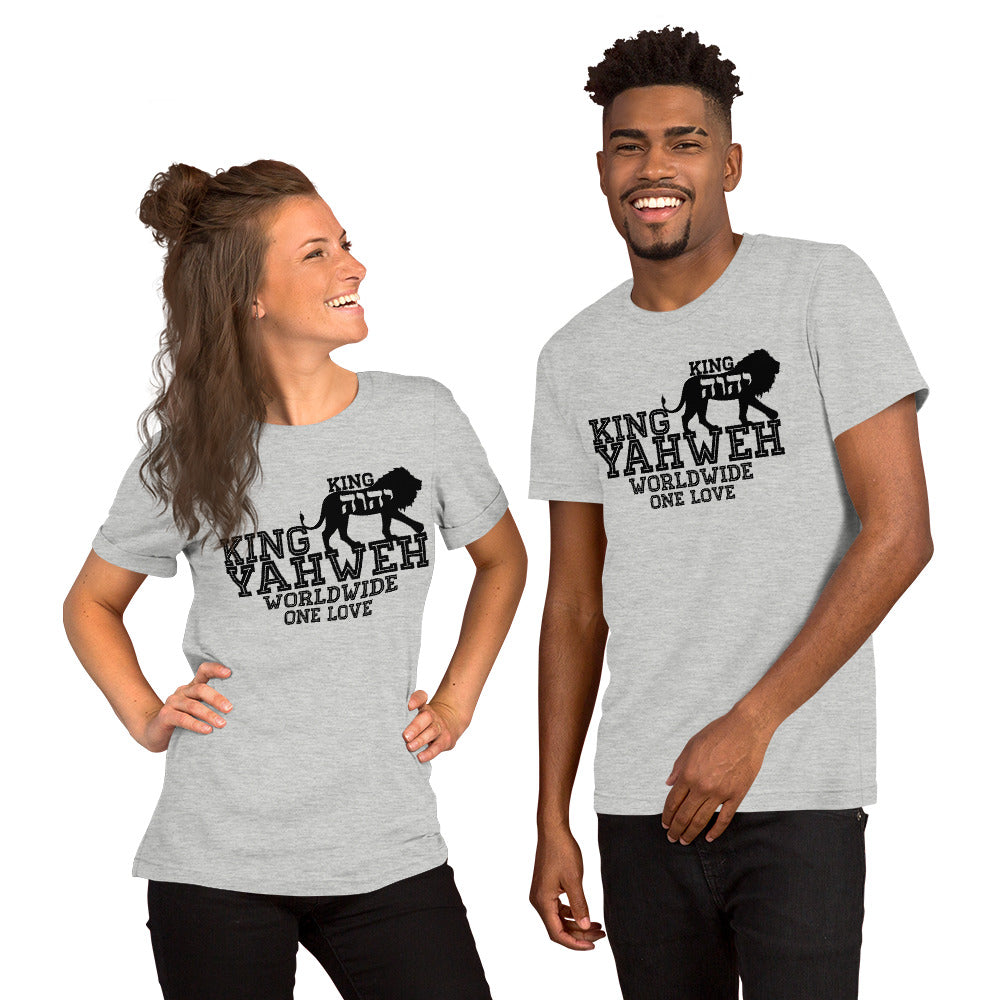 King YAHWEH Worldwide One Love Short-Sleeve Unisex T-Shirt