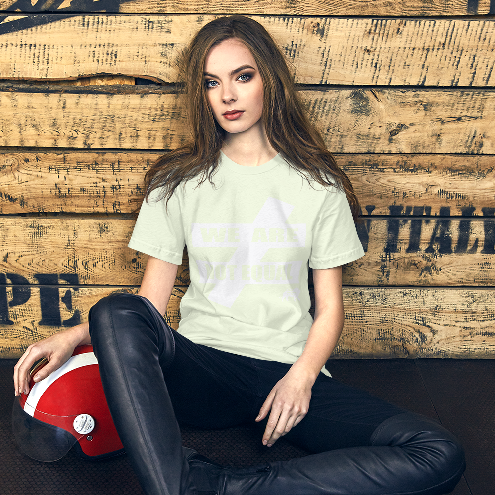 King Yahweh We are Not Equal 2.0 Short-Sleeve Unisex T-Shirt