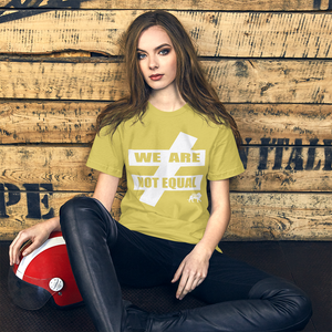 King Yahweh We are Not Equal 2.0 Short-Sleeve Unisex T-Shirt