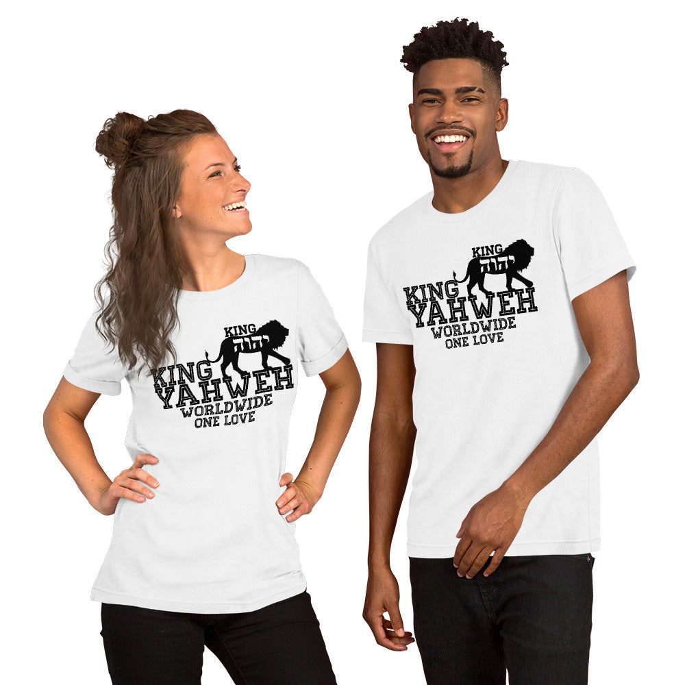 King YAHWEH Worldwide One Love Short-Sleeve Unisex T-Shirt