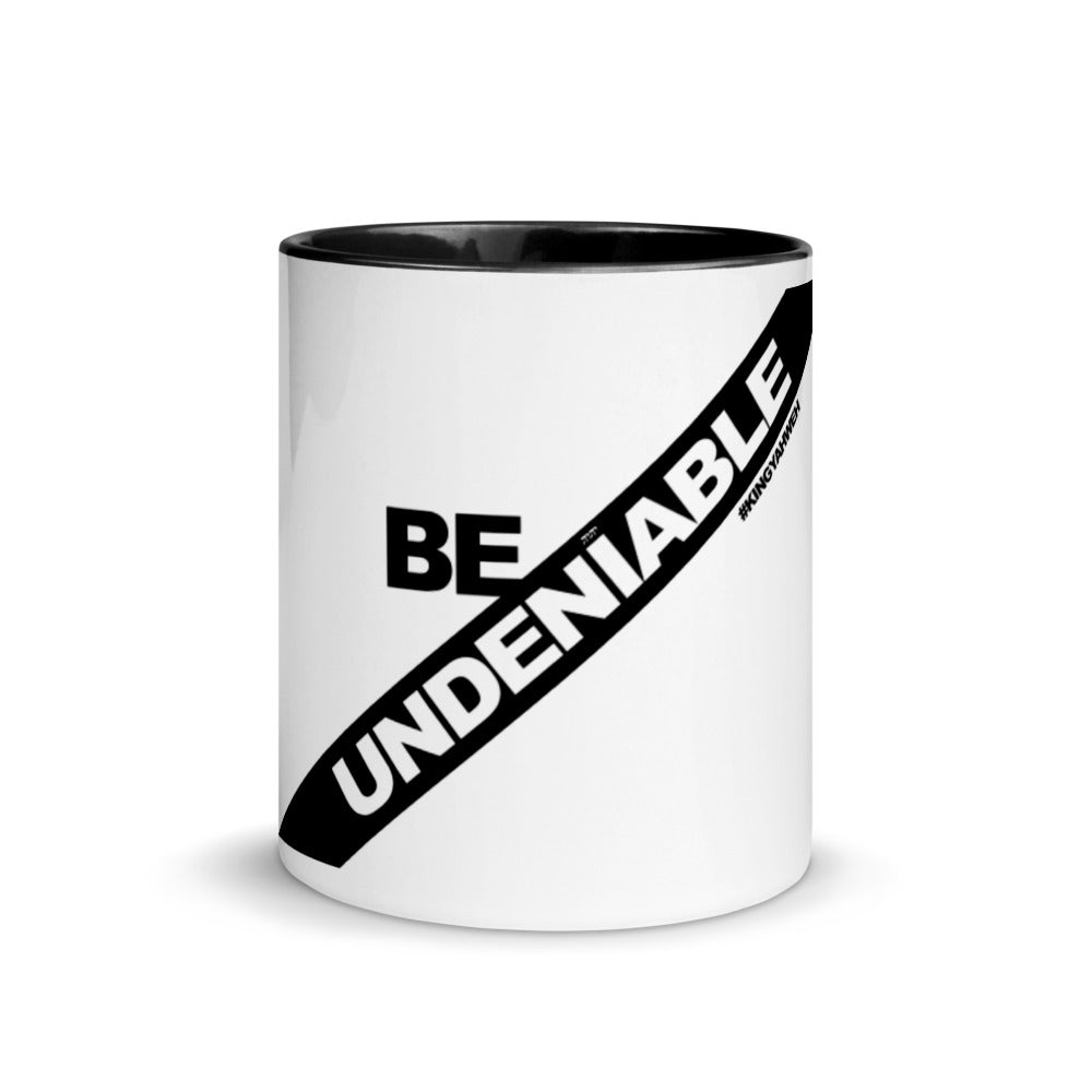 King Yahweh Be Undeniable Exclusive Mug (Black & White)