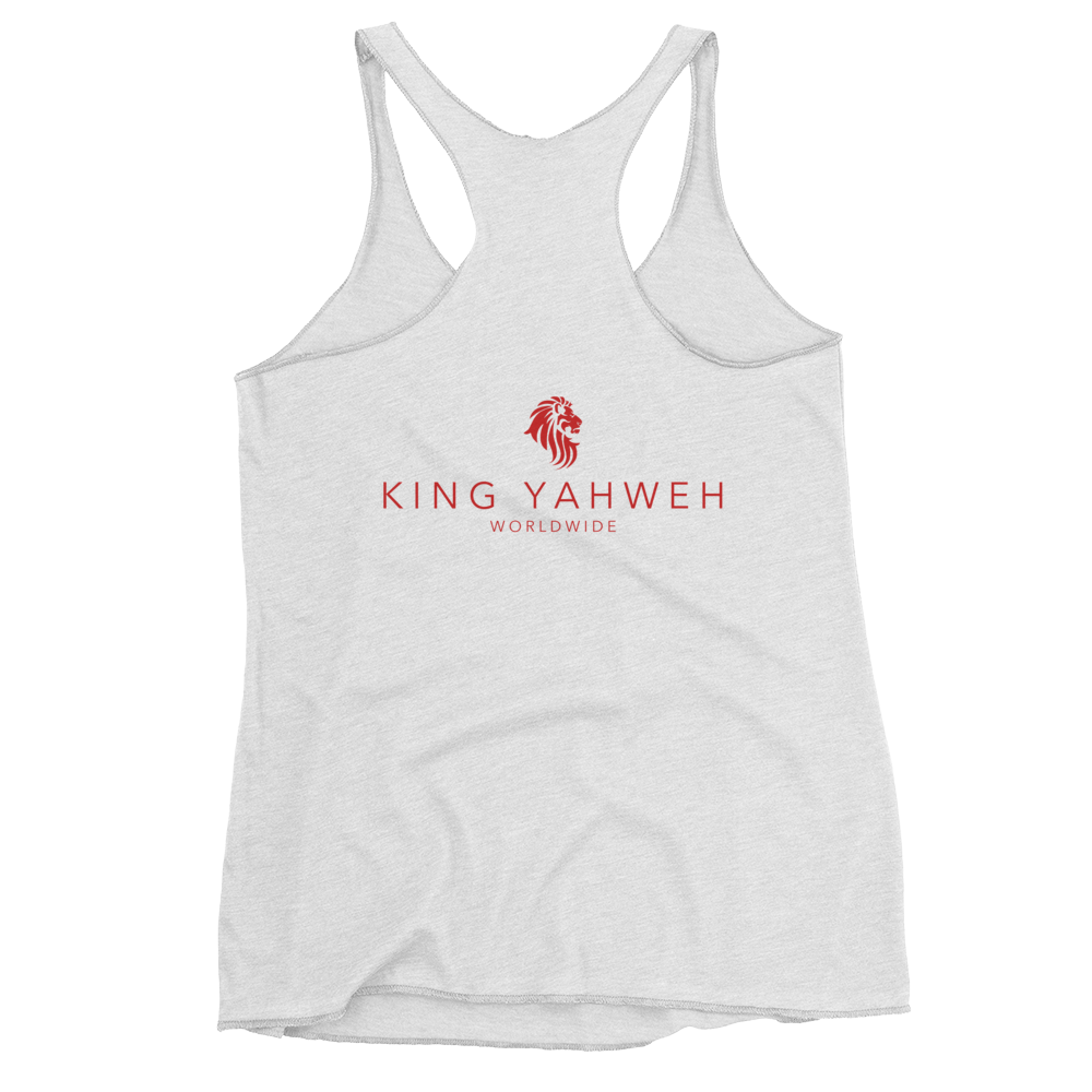 King Yahweh All Lives Matter Women's Racerback Tank