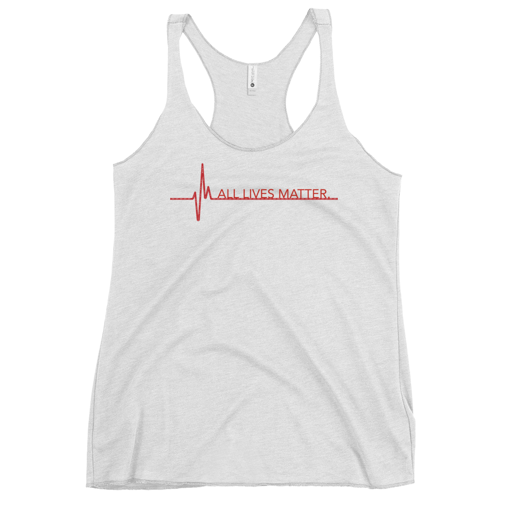 King Yahweh All Lives Matter Women's Racerback Tank