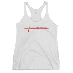 King Yahweh All Lives Matter Women's Racerback Tank