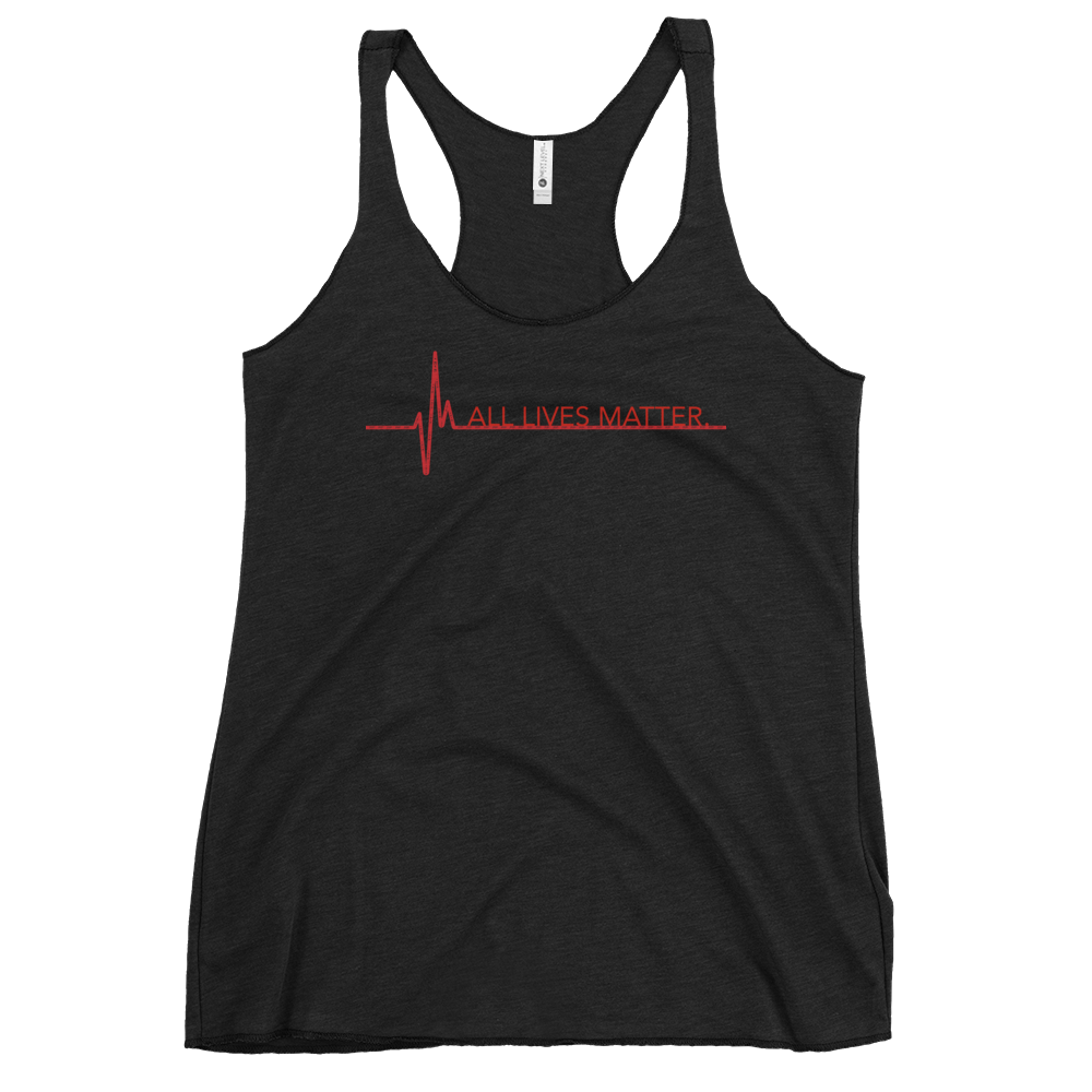 King Yahweh All Lives Matter Women's Racerback Tank